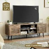 Brand New Wood 65" TV Stand with Cabinet Special $99