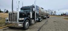 class 1 driver experienced hauling oil