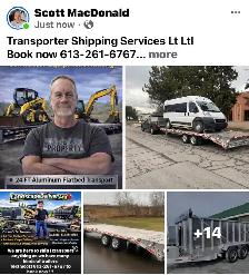 LT LtL shipping / Transporter in Ottawa For Hire: