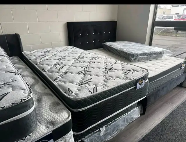 Brand New Mattress, Box Spring And Bed Frame All Sizes Available - Photo 2