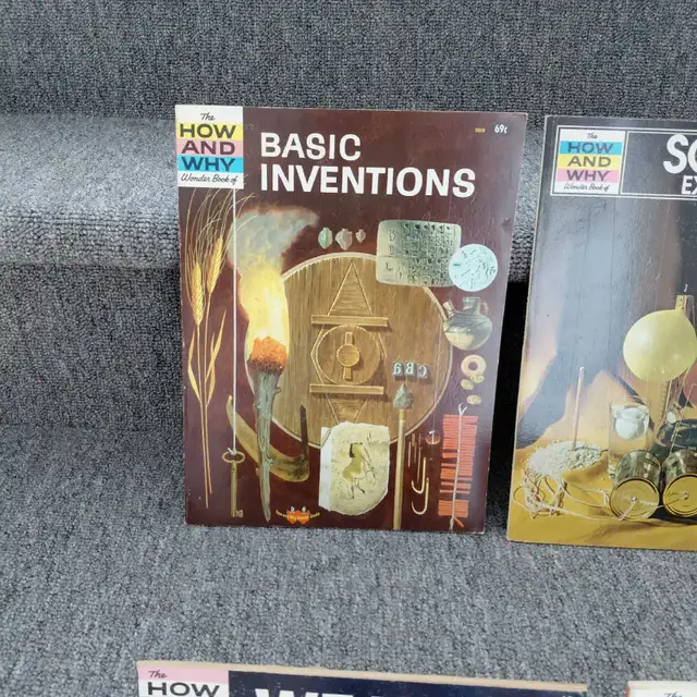 4 revues How and why wonder books 1960 - Photo 2