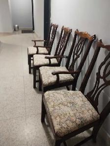 American Chippendale chairs
