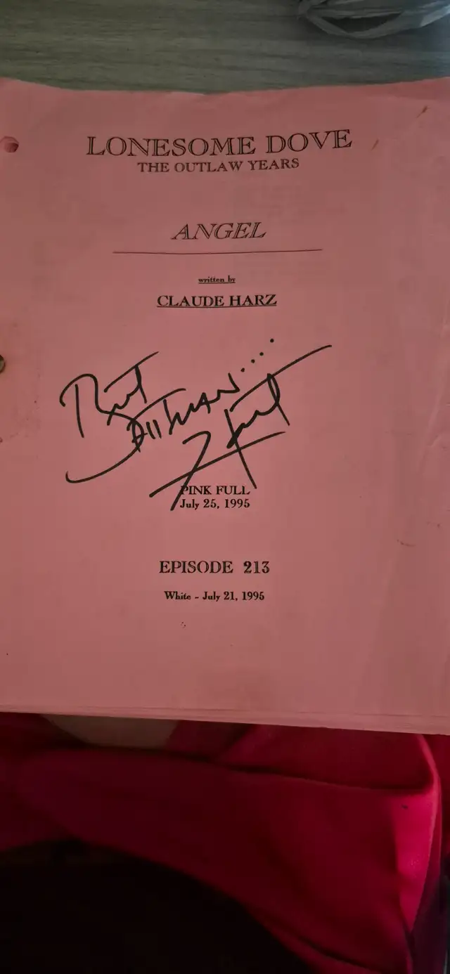 Lonesome Dove Scripts.