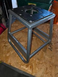 AFE Power Dirtbike Stand Motorcycle Work Stand W Hole In Middle