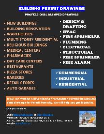 HVAC drawings Building new design or renovation