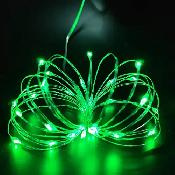 (New)Pack 2 Indoor Battery-Operated Led String Lights with Timer