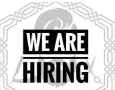 BARBER NEEDED &HAIRSTYLIST WANTED