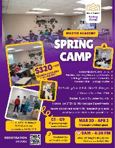 Spring STEM Camp — Learn Like a Scientist! (G1-G9)