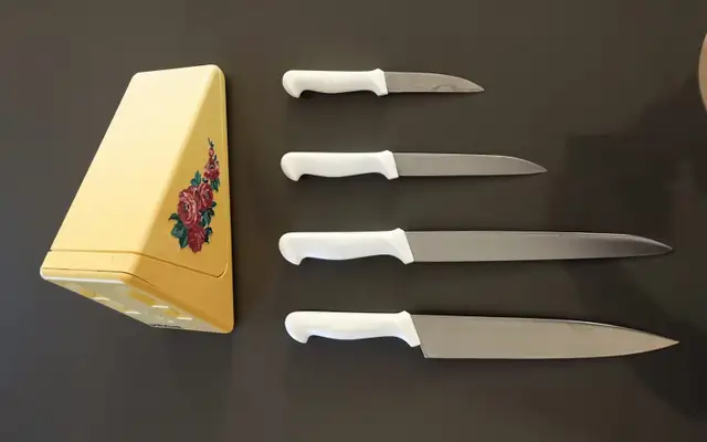 5-Piece Stainless Steel Kitchen Knife Set - Photo 3