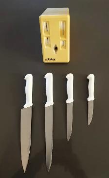 5-Piece Stainless Steel Kitchen Knife Set - Photo 5