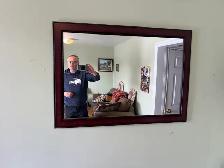 Free delivery used Decorative Wall Mirror - Photo 4