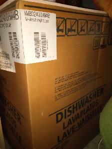BNIB Westinghouse built-in dishwasher