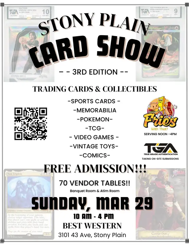 Stony Plain Card Show