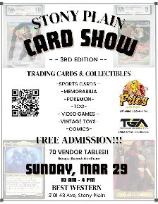 Stony Plain Card Show