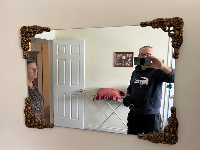 Free delivery used Ornate Decorative Wall Mirror - Photo 3