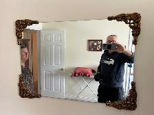 Free delivery used Ornate Decorative Wall Mirror - Photo 3