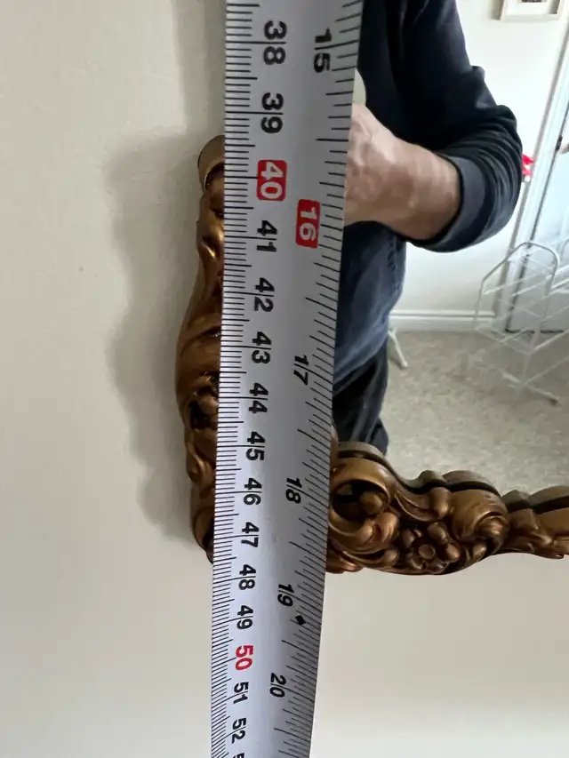 Free delivery used Ornate Decorative Wall Mirror - Photo 7