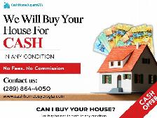 Cash House buyers in Brampton, offer in 24 hours (289) 864-4050