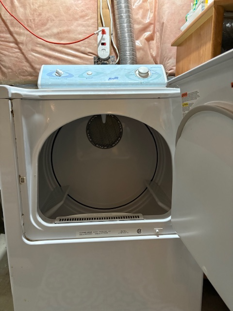 Dryer Electric For Clothes Maytag 7 Cu. Ft (max. capacity) - Photo 2