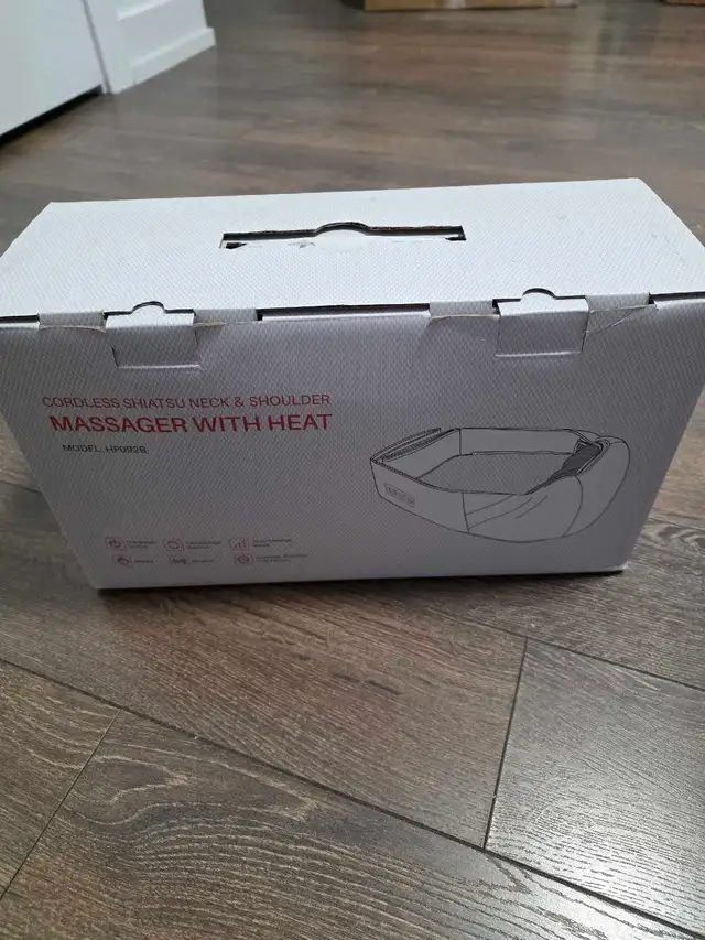 ELLESYE Cordless Shiatsu neck & Shoulder Massager with Heat