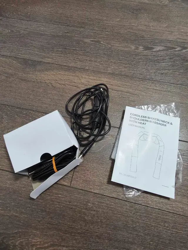 ELLESYE Cordless Shiatsu neck & Shoulder Massager with Heat - Photo 3