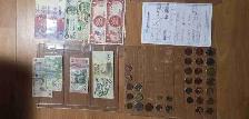 world coin and bill collection
