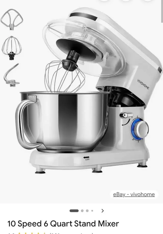 VIVOHOME Stand Mixer - Photo 4