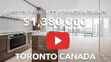 A rare penthouse suite for sale in downtown Toronto!
