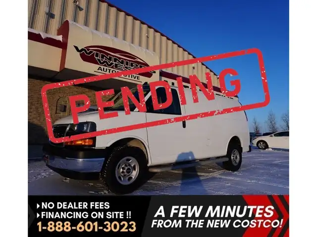 2023 GMC Savana Cargo Van SAVANA 2500 CARGO VAN, VERY LOW KMS ST