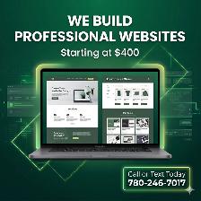 Professional Website Design Service Starting at $400