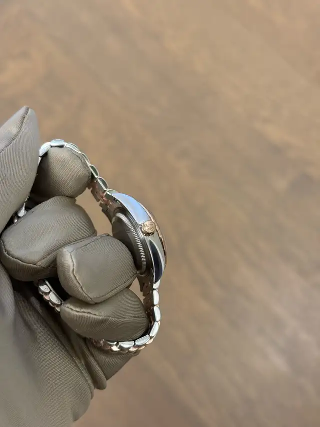 Rolex Datejust 28mm Rose Gold Two-tone Diamond IX Full Set - Photo 5