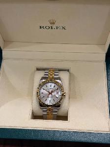 Rolex Datejust Rose Gold Turn-O-Graph Two-Tone 36mm