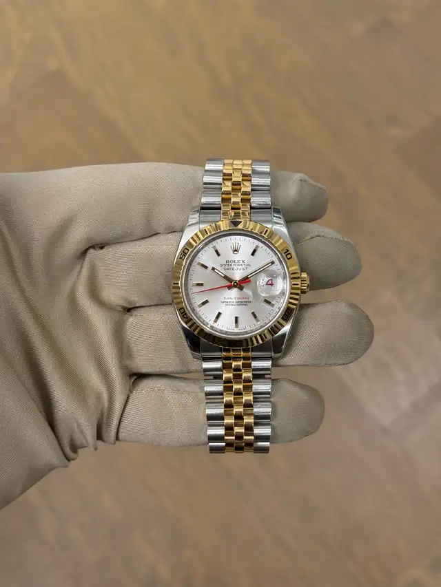 Rolex Datejust Rose Gold Turn-O-Graph Two-Tone 36mm - Photo 2