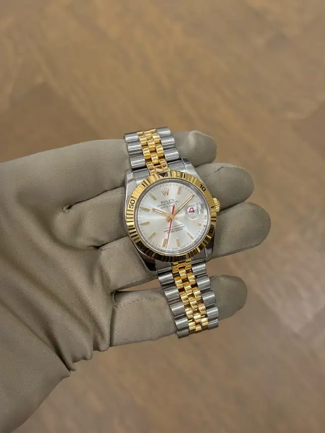 Rolex Datejust Rose Gold Turn-O-Graph Two-Tone 36mm - Photo 4