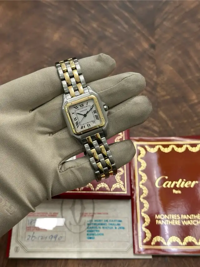 Cartier Panthere Medium Two Row Two-Tone