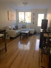 HOMA 1er juil, 2 ch, cour privée terrasse parking, métro Préfont