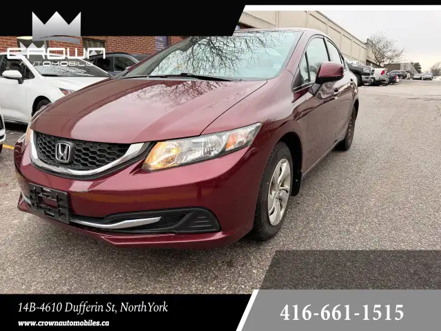 2013 Honda Civic 4dr Auto LX