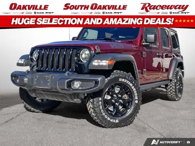 2021 Jeep Wrangler 4DR WILLYS | ALPINE AUDIO | ECO DIESEL | NAVI