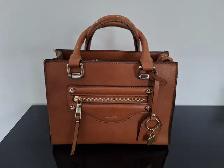 Aldo Laerin Brown and Gold Tote Purse / Bag