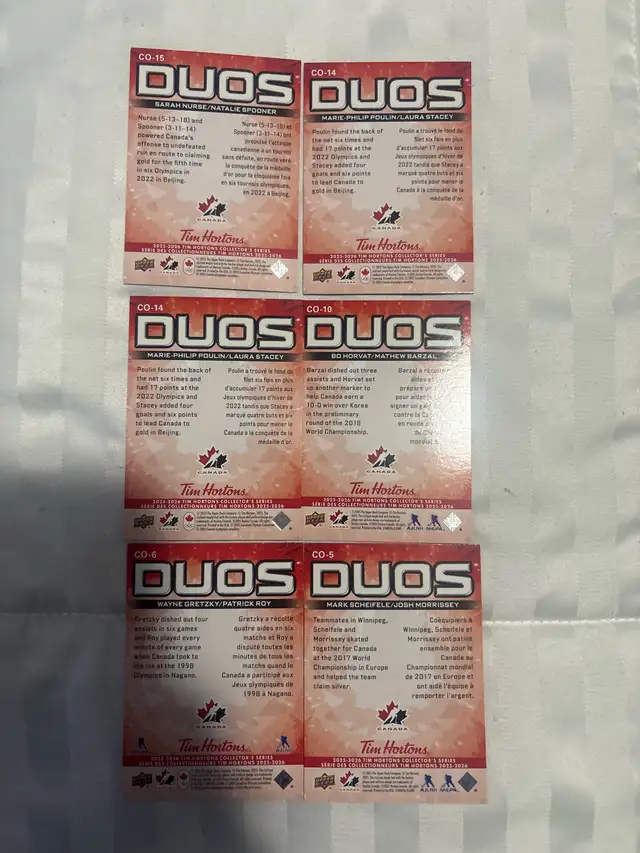 team Canada duos - Photo 2