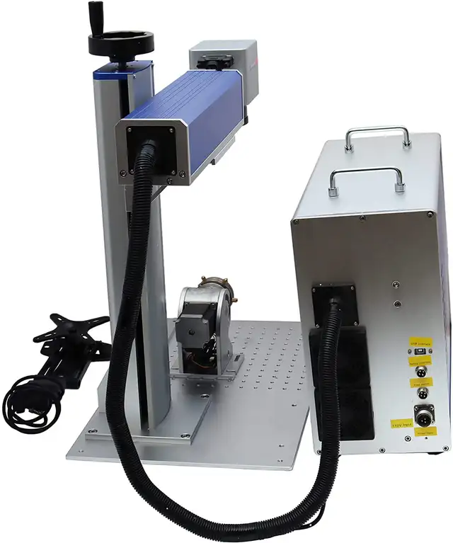 30W Fiber Laser Metal Mark Engraver Rotary Axis Acrylic 130078 - Photo 3