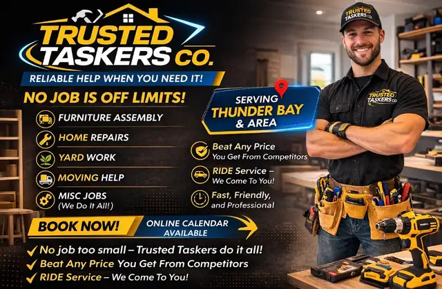 Trusted Taskers Co. Reliable Service for Any Job’