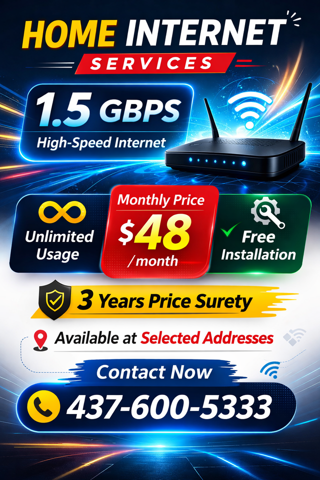 Home Internet- Cheapest Internet Plans