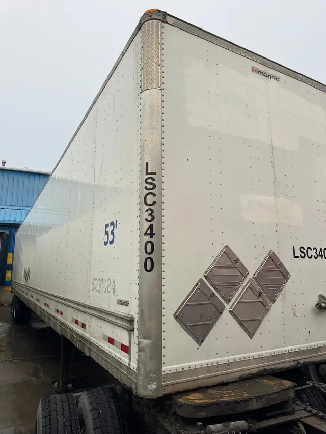 53’ Semi Dryvan Trailer is for sale