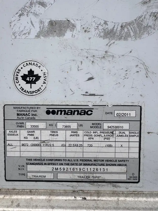 53’ Semi Dryvan Trailer is for sale - Photo 5