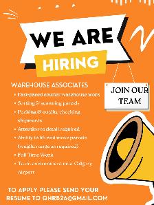 Job - Warehouse Associate