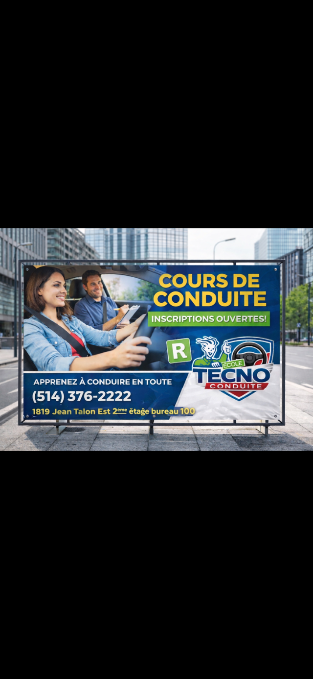 Cours de conduite complet spécial étudiant (514)3762222