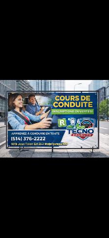 Cours de conduite complet spécial étudiant (514)3762222