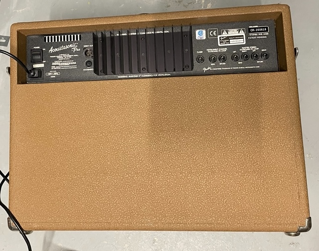 Fender Acoustasonic 80-Watt 2x8' Acoustic Guitar Amp Guitar Comb - Photo 3