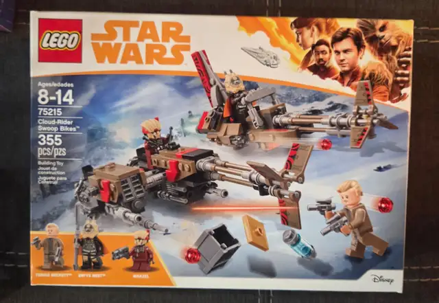 Brand New Lego Star Wars 75215 Cloud-Riders Swoop Bikes